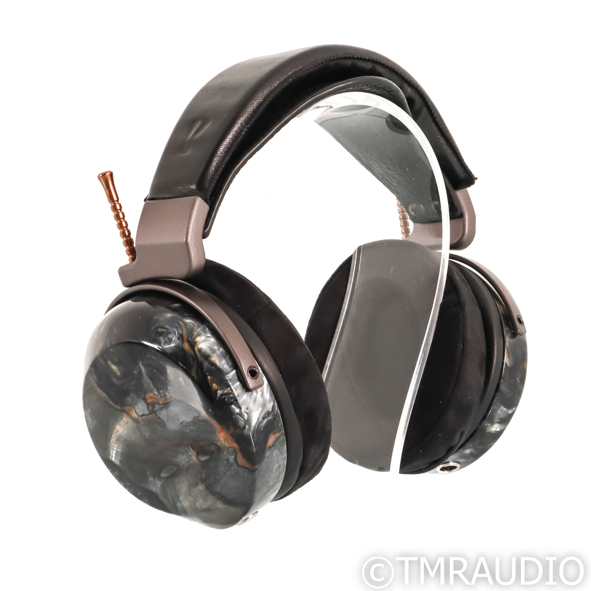 ZMF Verite Quasar Closed Back Headphones; Navy Stabilized Maple