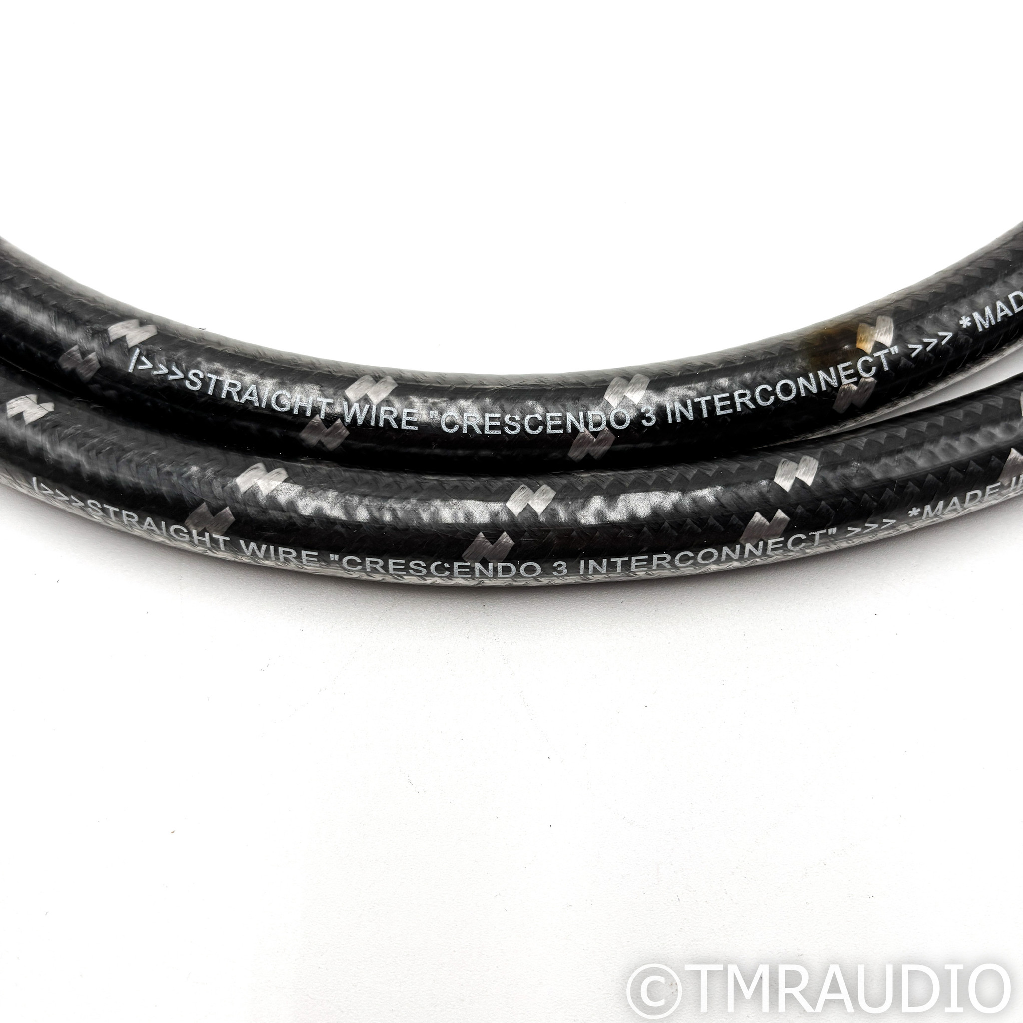 5m Pair RCA Straight Wire Encore II Audio Interconnect Cables Australia