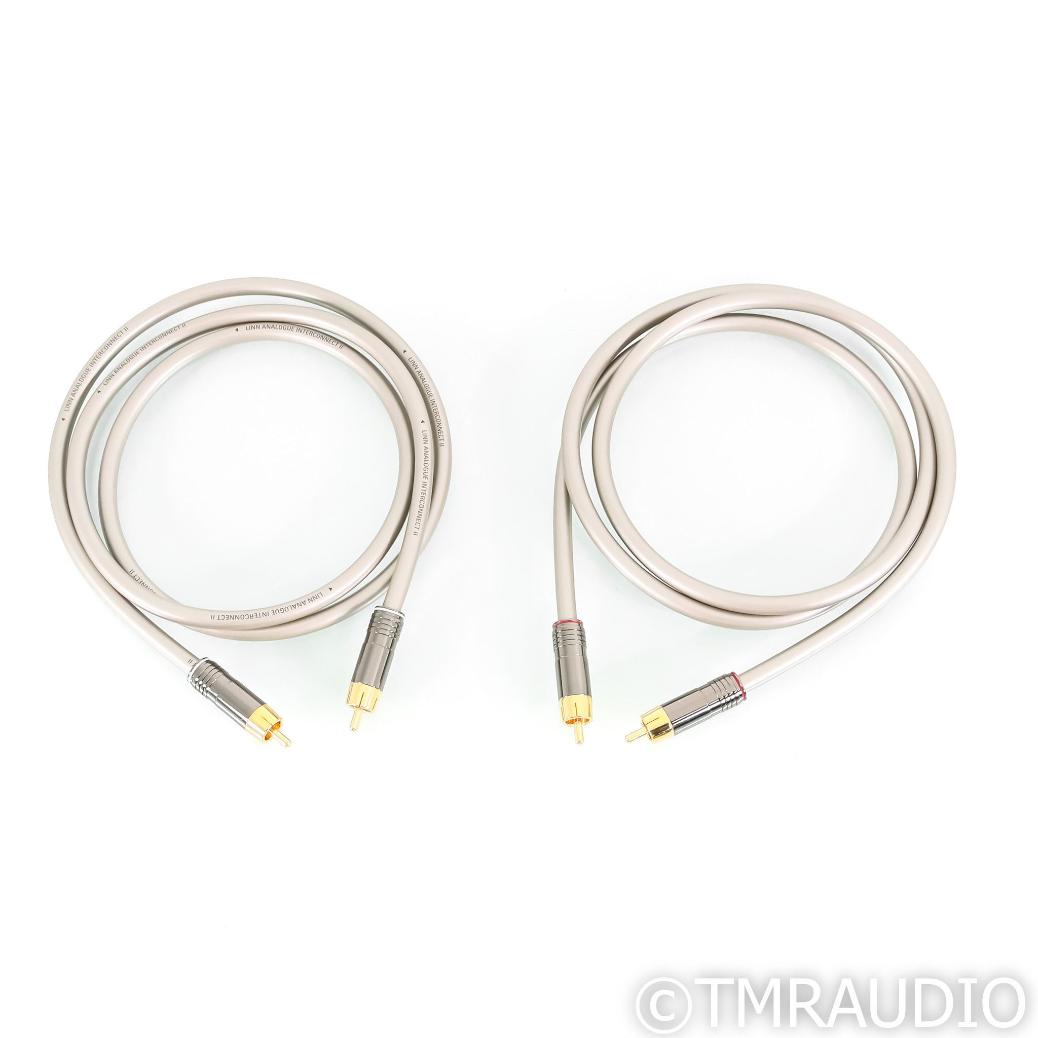 LINN INTERCONNECT RCAケーブル　ペア Black Interconnect Cable | LINN Japan