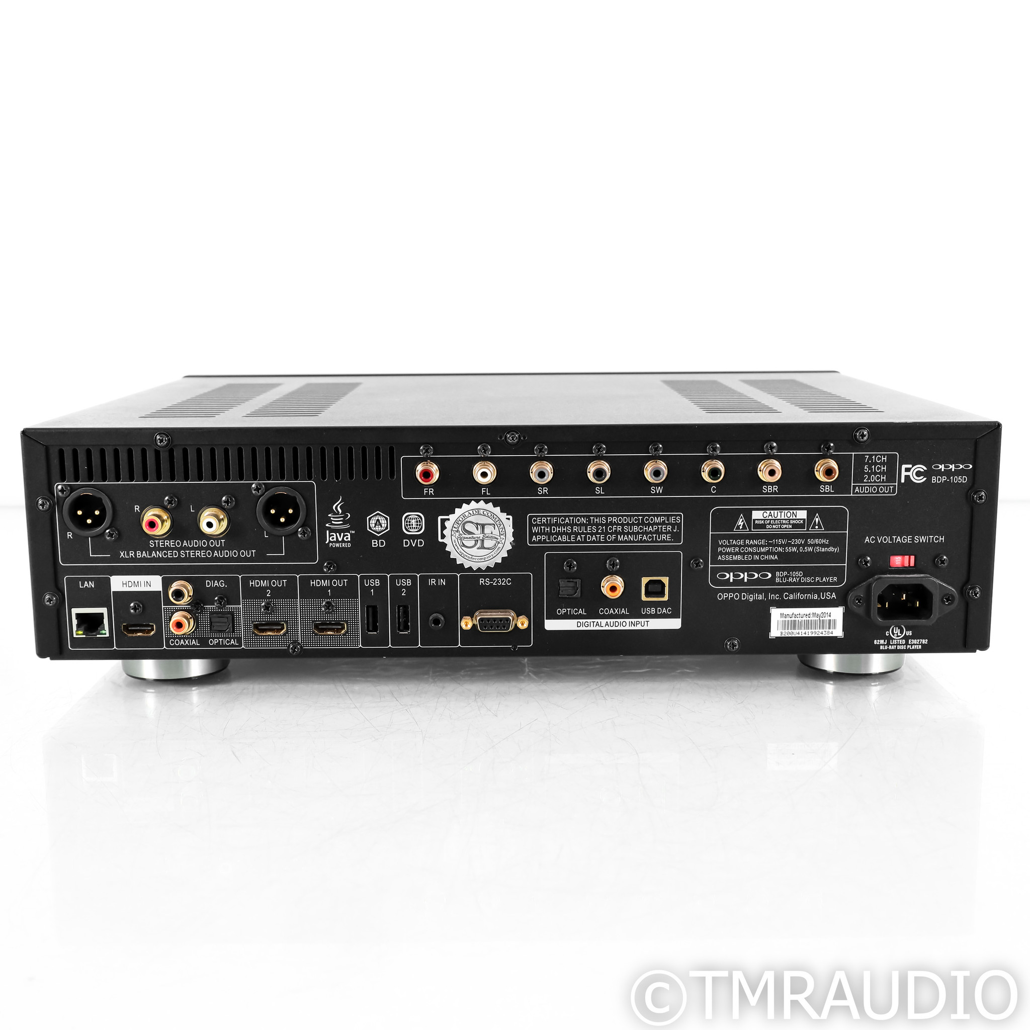 Oppo BDP-105D Universal Blu-ray Player