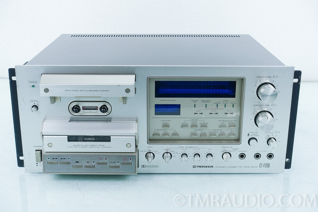 Pioneer CTF1250 Vintage Cassette Deck ASIS (needs repair) The Music Room