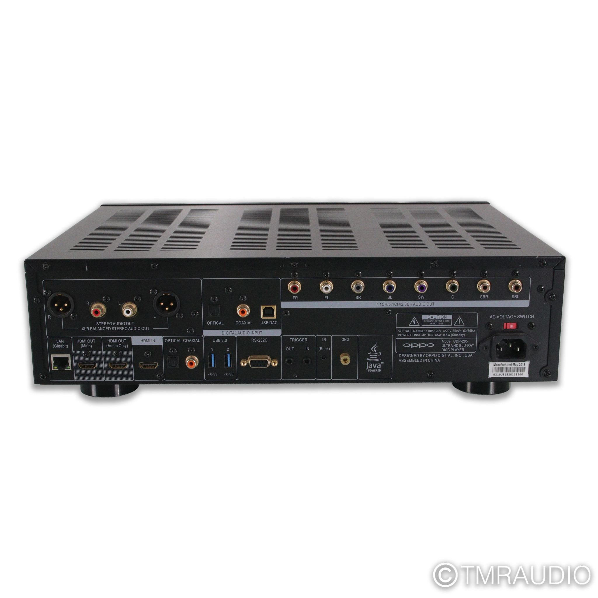 OPPO - OPPO UDP-205 UHD Blu-rayプレイヤー OPPO UDP-205 4K Ultra High Definition Audiophile Blu-ray