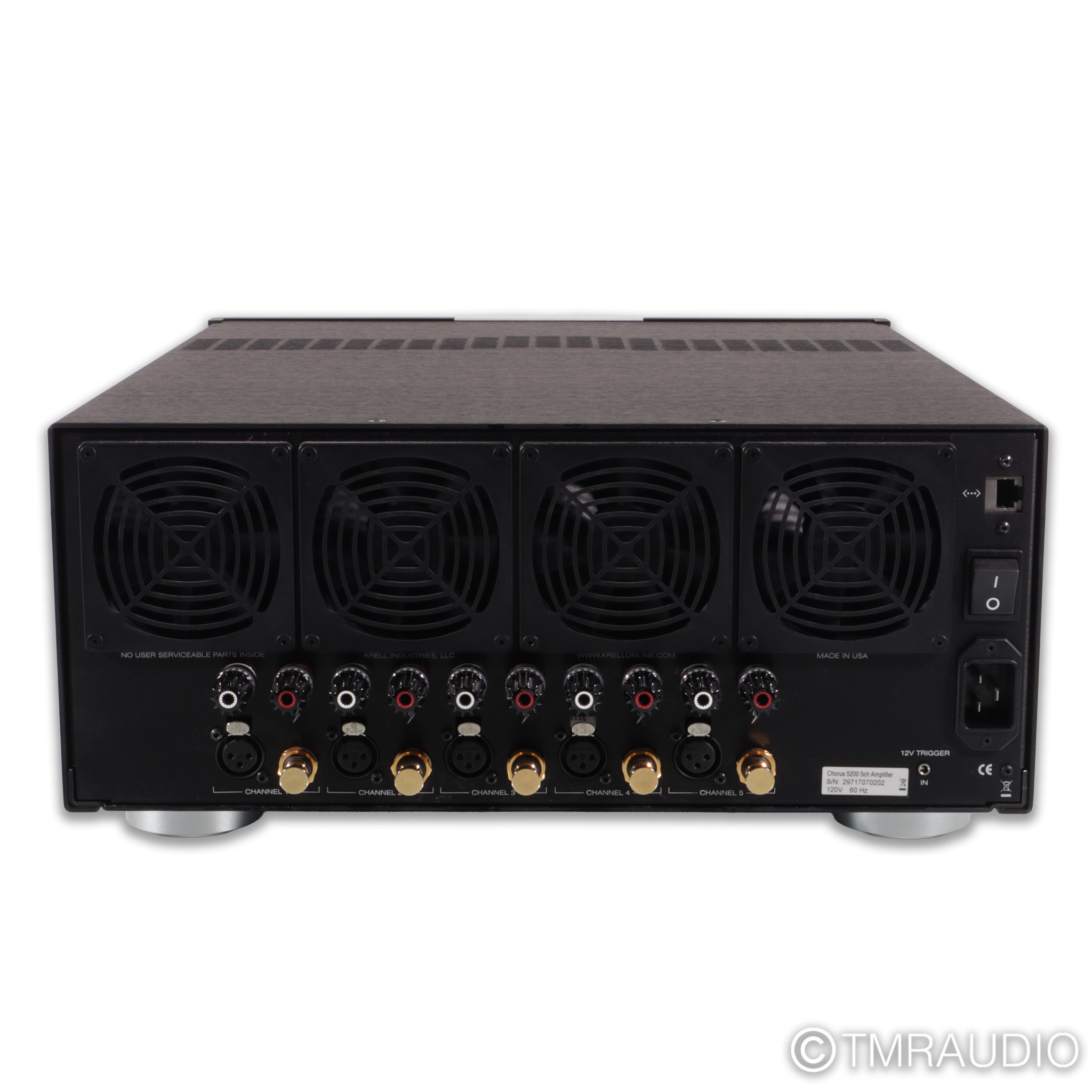 Krell Chorus 5200 XD Five Channel Power Amplifier Krell Chorus 5200 XD Five Channel Power Amplifier