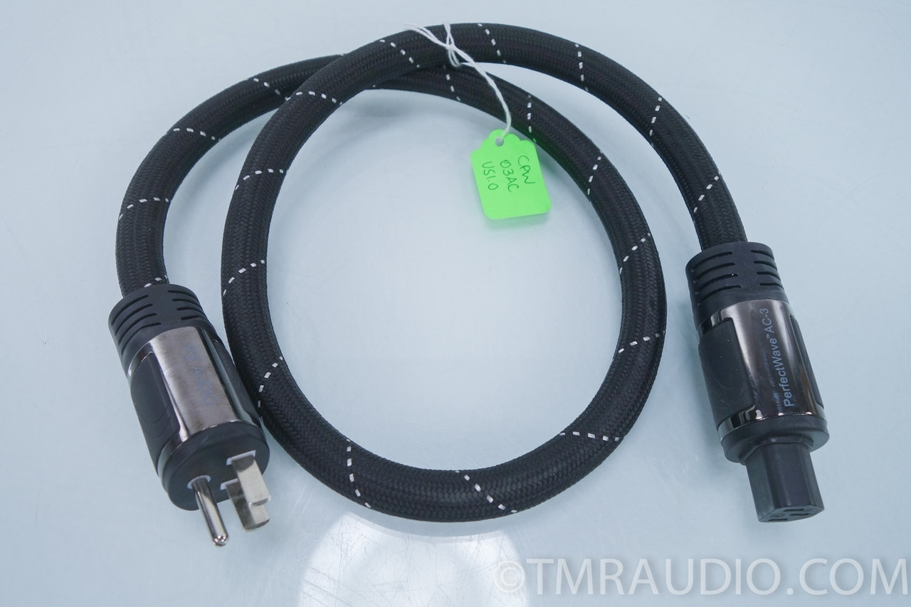 PS Audio PerfectWave AC3 Power Cord; Bstock (1 Meter) The Music Room