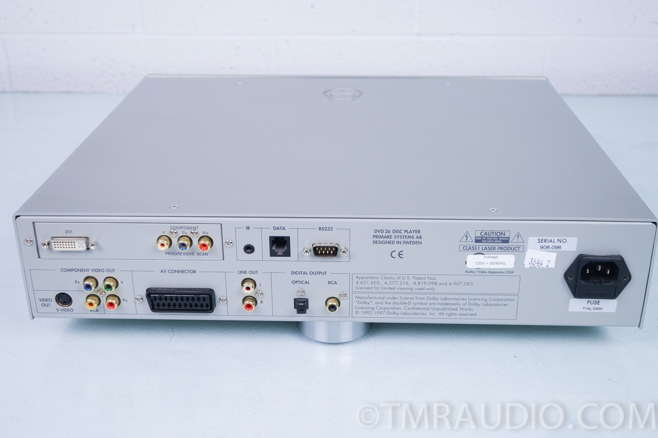 Primare DVD26 CD / DVD Player