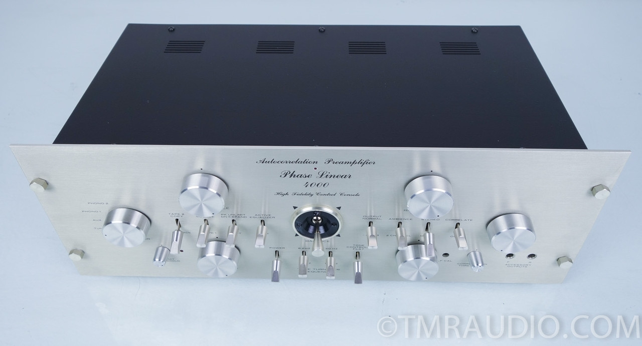 Phase Linear 4000 Vintage Stereo Preamplifier; Preamp; Near Mint PL