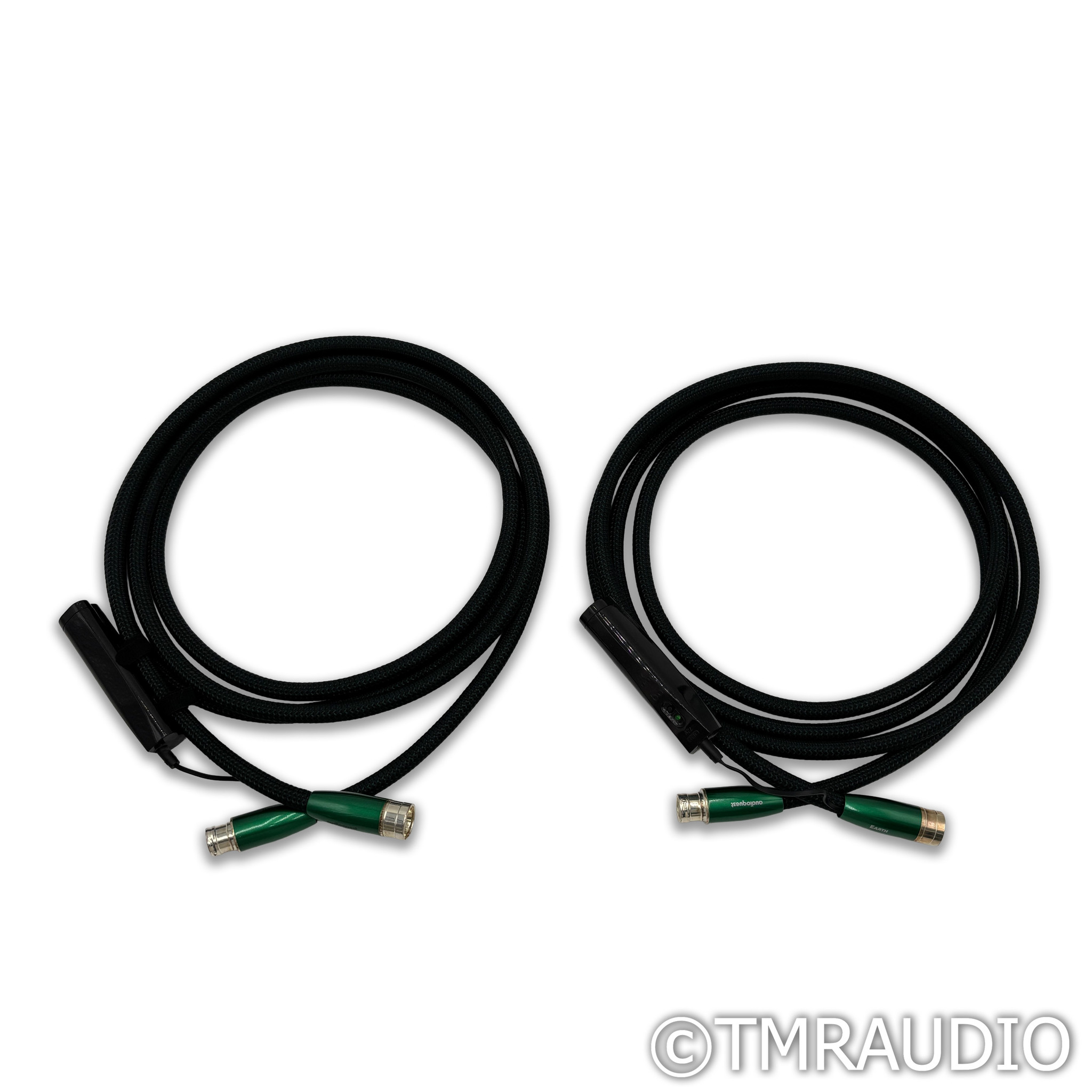 AudioQuest Earth XLR Cables; 3m Pair Balanced Interconnects - The