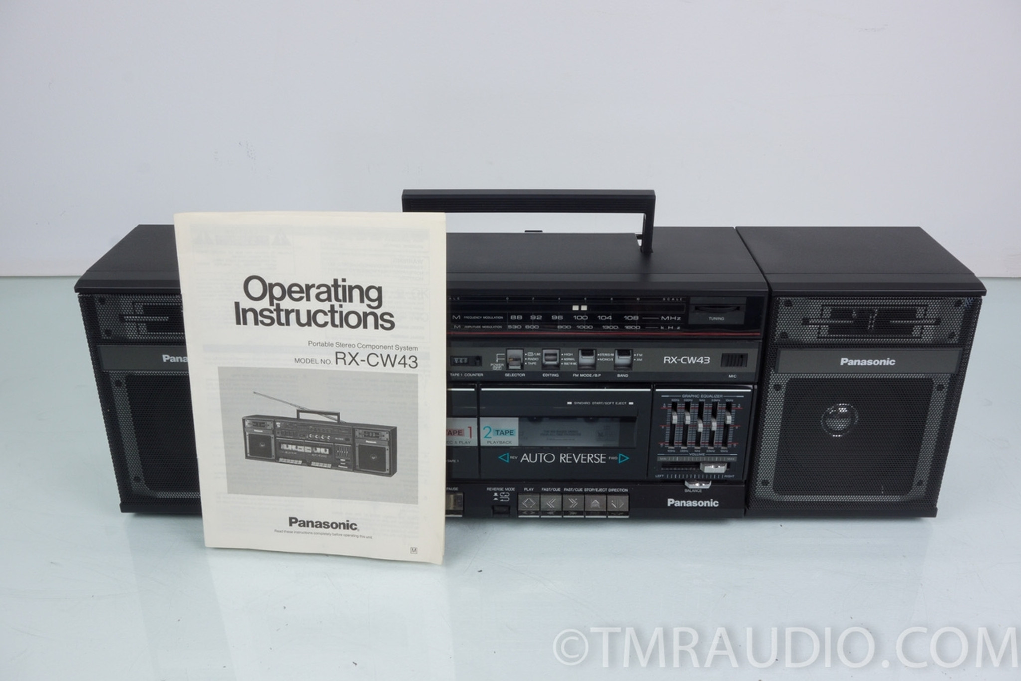 Panasonic RX-CW43 Retro Boombox in Factory Box