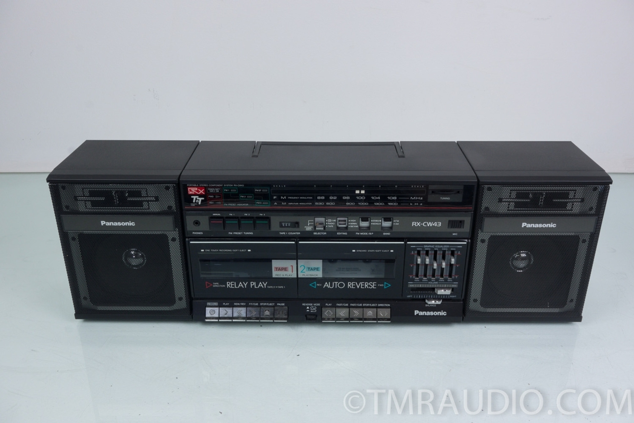 Panasonic RX-CW43 Retro Boombox in Factory Box