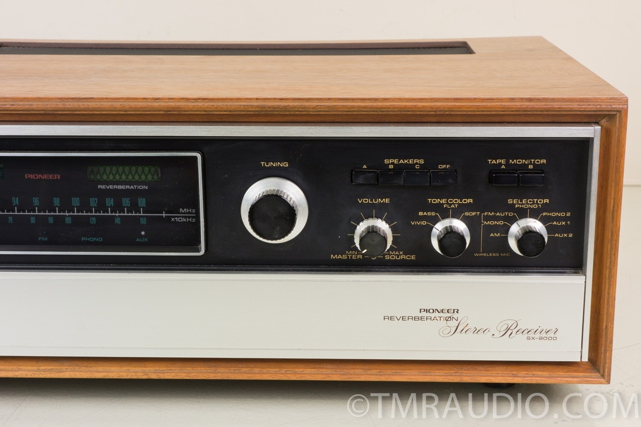 Pioneer SX-9000 Vintage Stereo Reverberation Receiver - The Music Room
