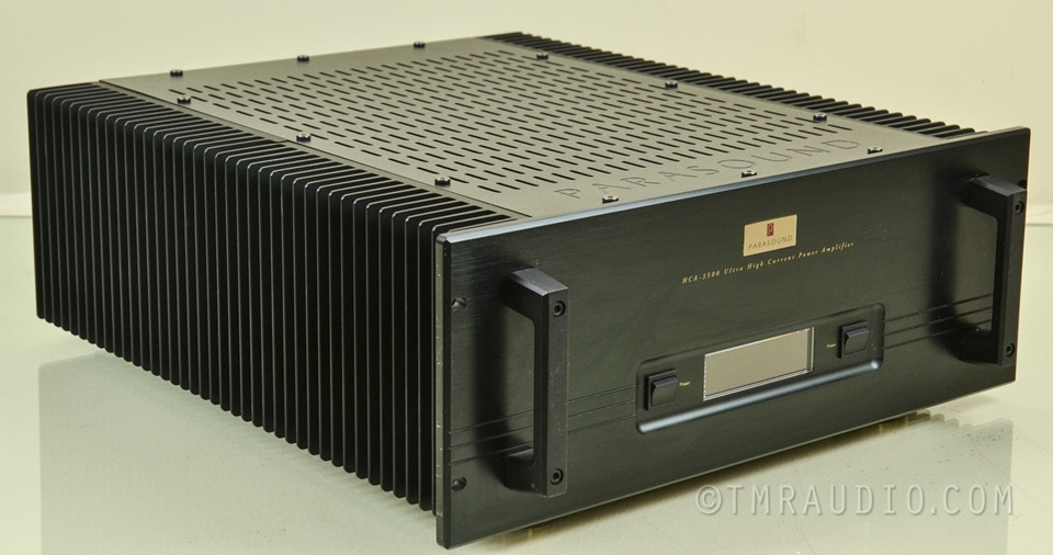 Parasound HCA3500 Dual Mono / Stereo Power Amplifier 350w x 2 The