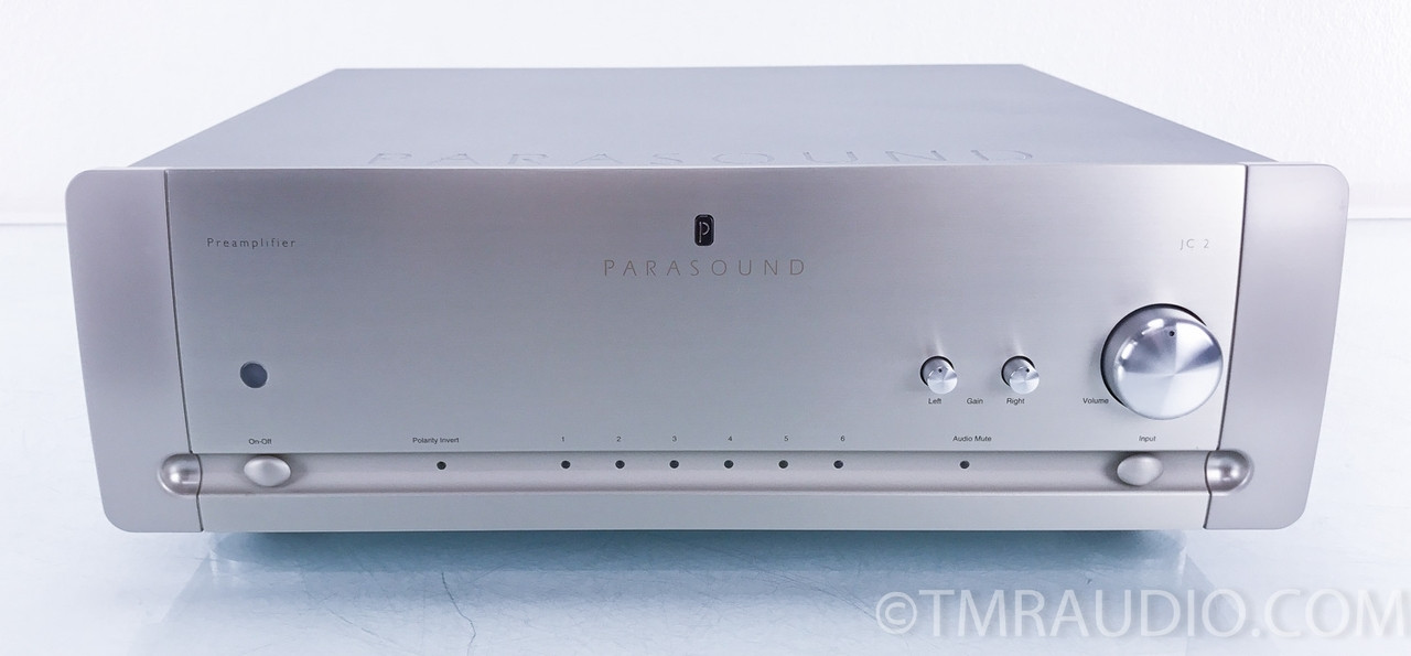 Parasound Halo JC2 Stereo Preamplifier; JC 2, Silver The Music Room