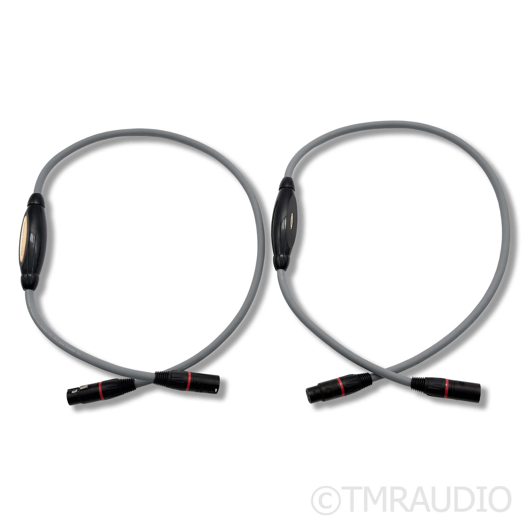 Used Transparent Audio MusicLink Plus XLR Cables - The Music Room
