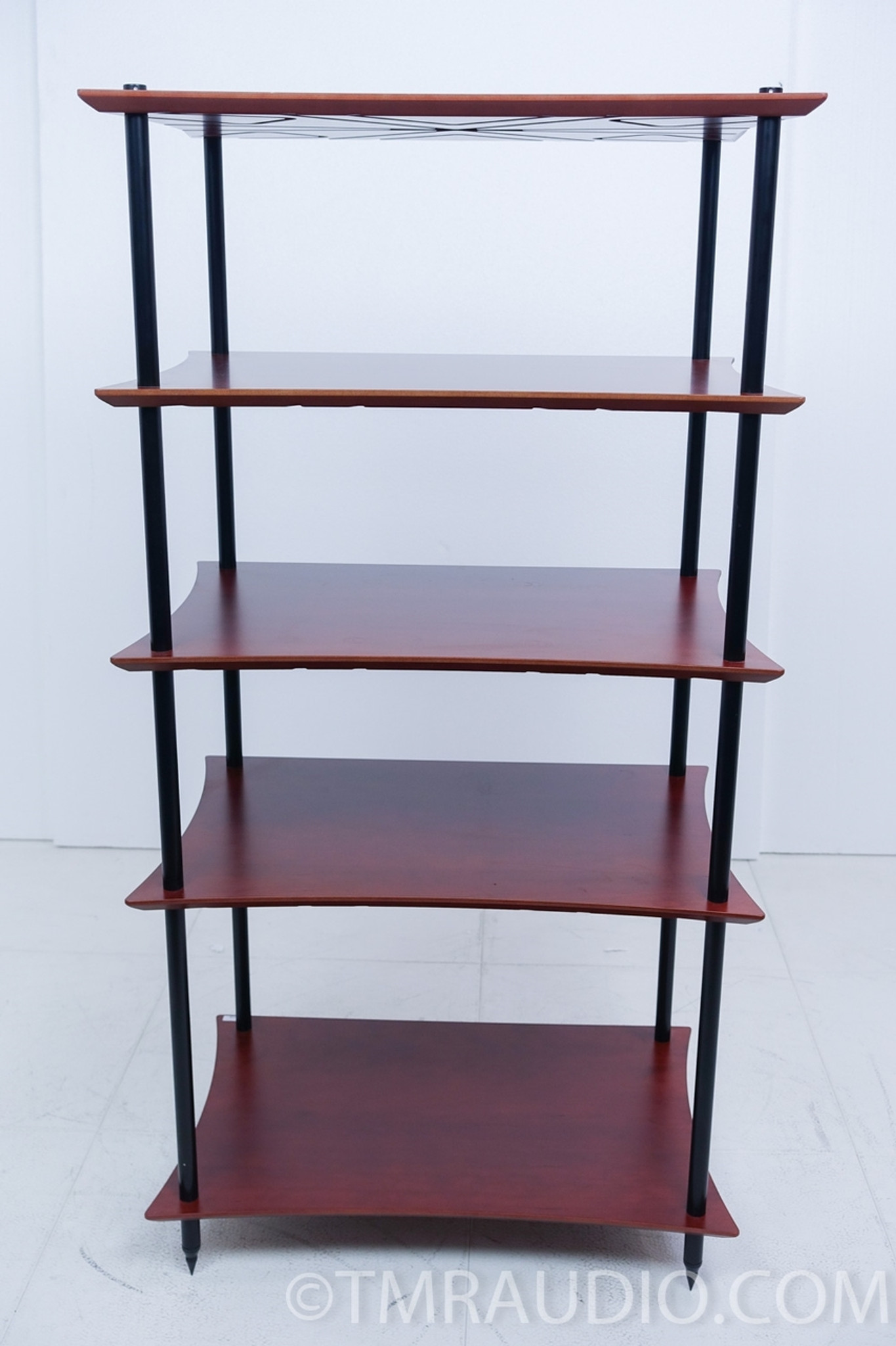 Quadraspire Q4 Evo 5 Shelf Audio Rack; Cherry - The Music Room