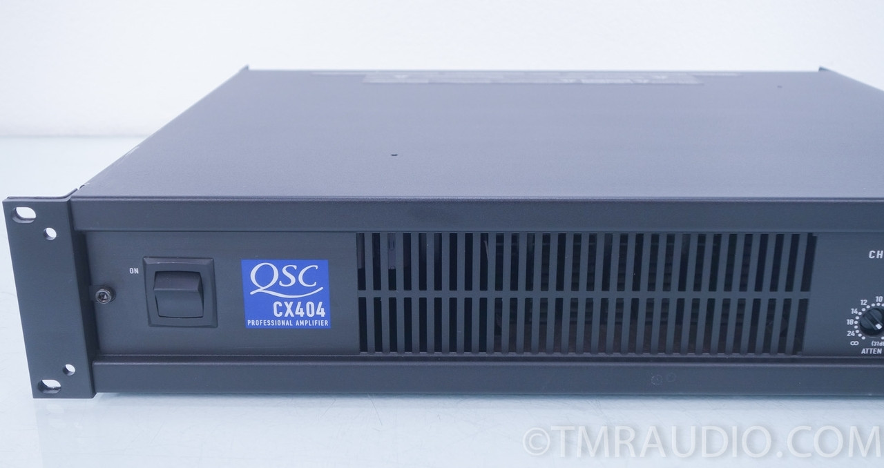 CX404 QSC パワーアンプ　PROFESSIONAL AMPLIFIER QSC CX404 Power Amplifier - TradeLand