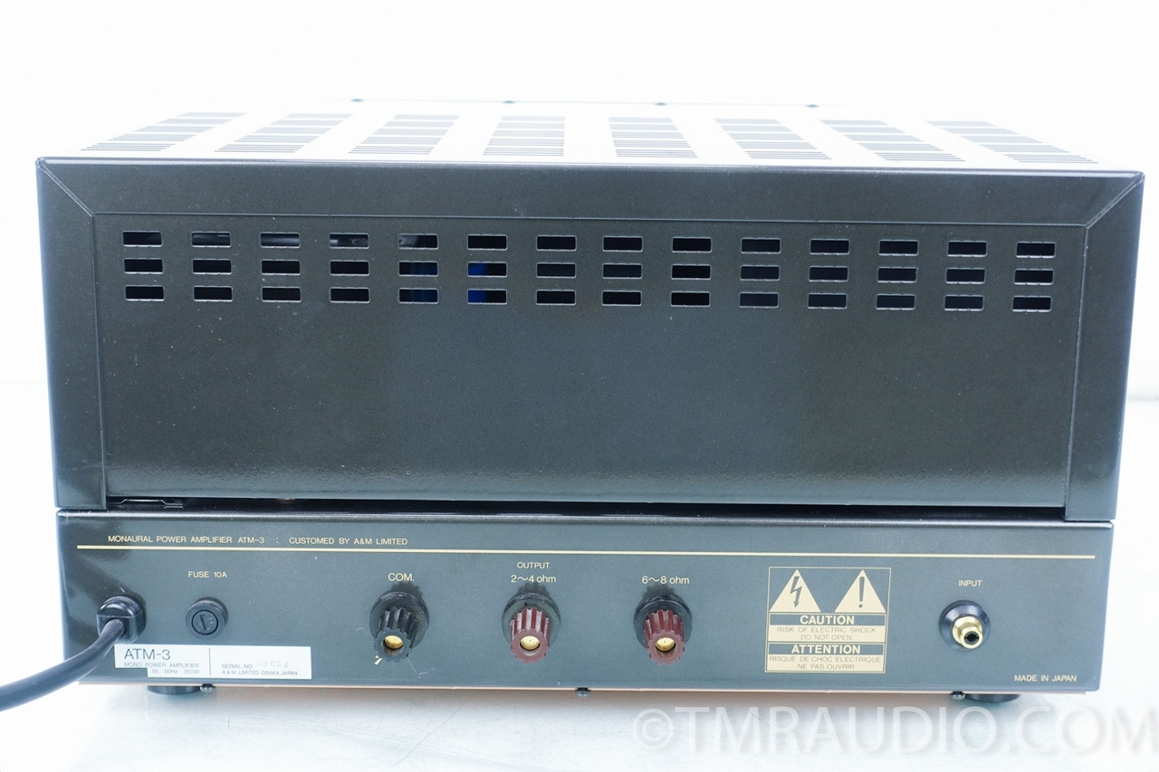 air tight atm 3 mono tube amplifiers re capped