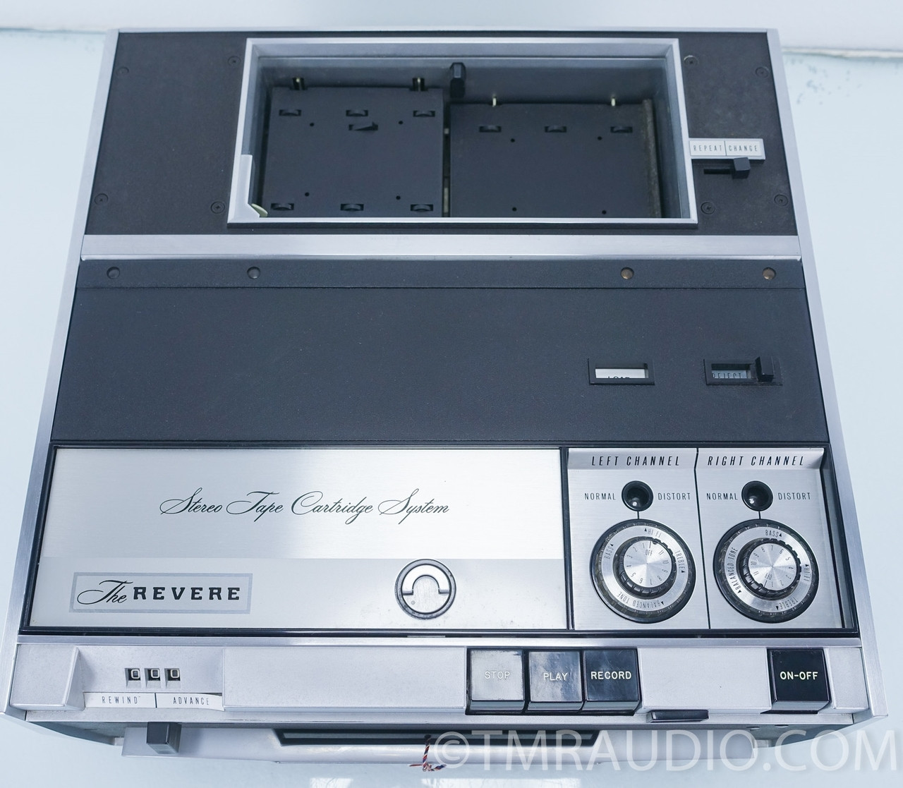 Revere M2 Vintage Tape Cartridge Player in Factory Box ASIS