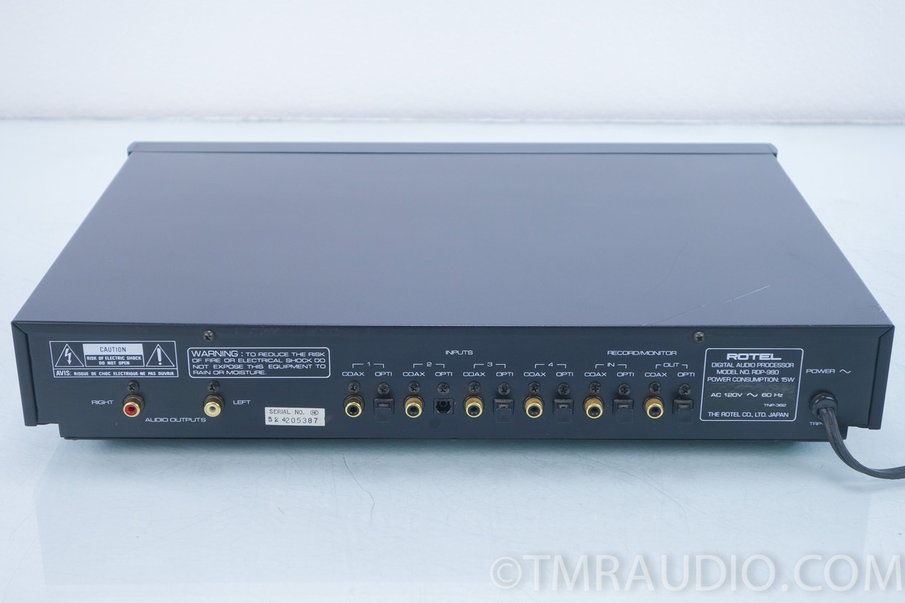 Rotel RDP-980 Digital Audio Processor / DAC / Preamplifier in Factory ...