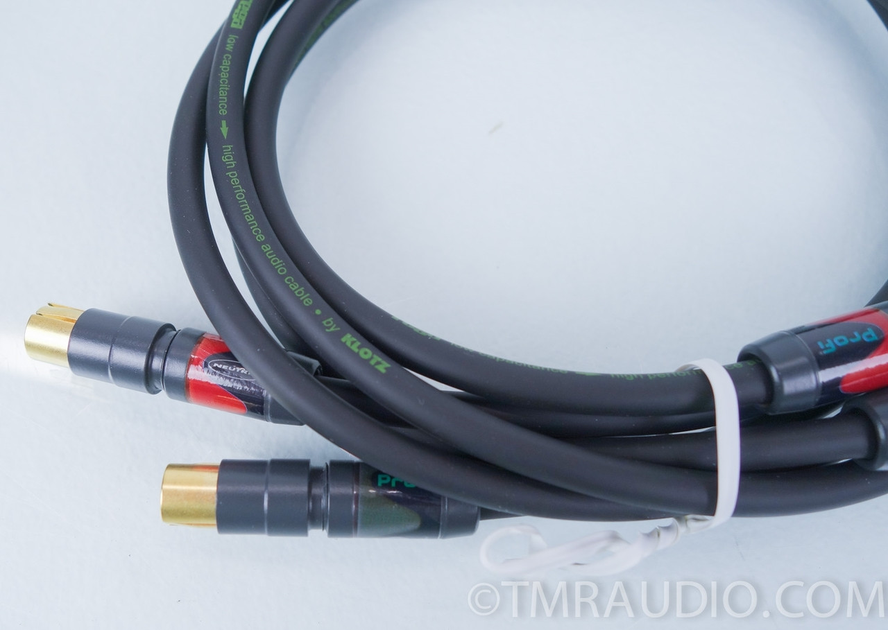 Rega by Klotz 1 Meter RCA Cables; Pair The Music Room