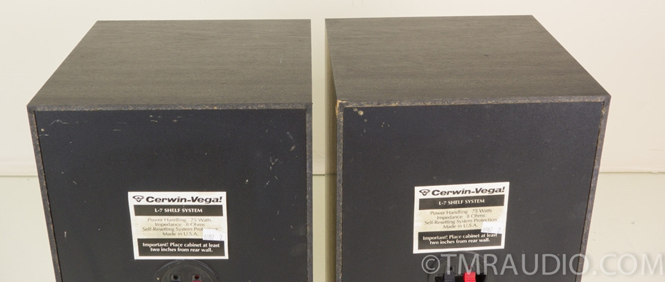 Cerwin Vega L7 Bookshelf Speakers The Music Room