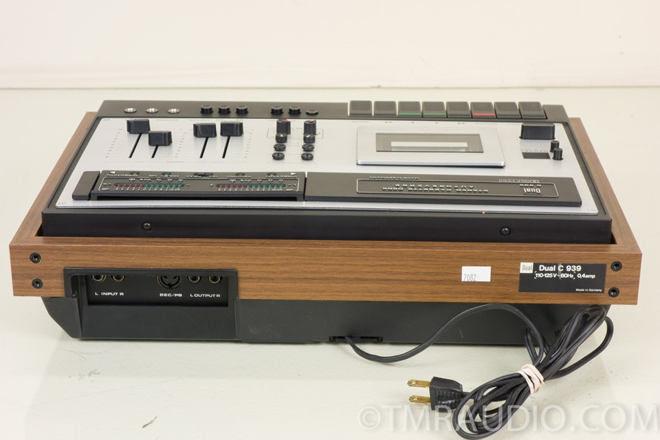 Dual C939 Vintage Stereo Cassette Deck / Tape Recorder; Auto Reverse