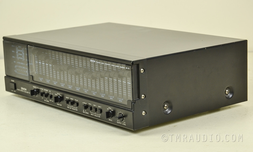 Denon DE70 Graphic Equalizer The Music Room
