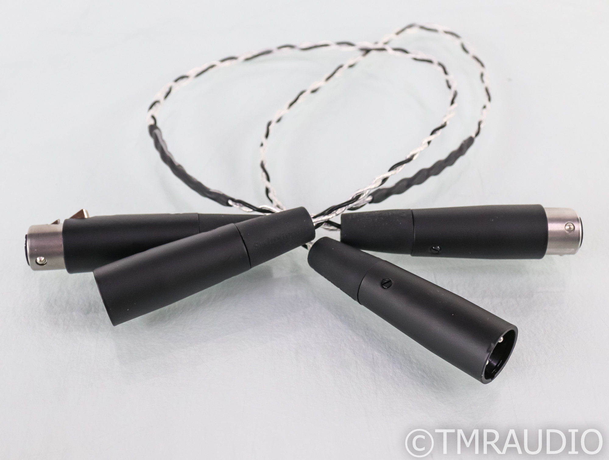 Kimber Kable Silver Streak XLR Cables; 0.5m Pair Balanced Interconnects