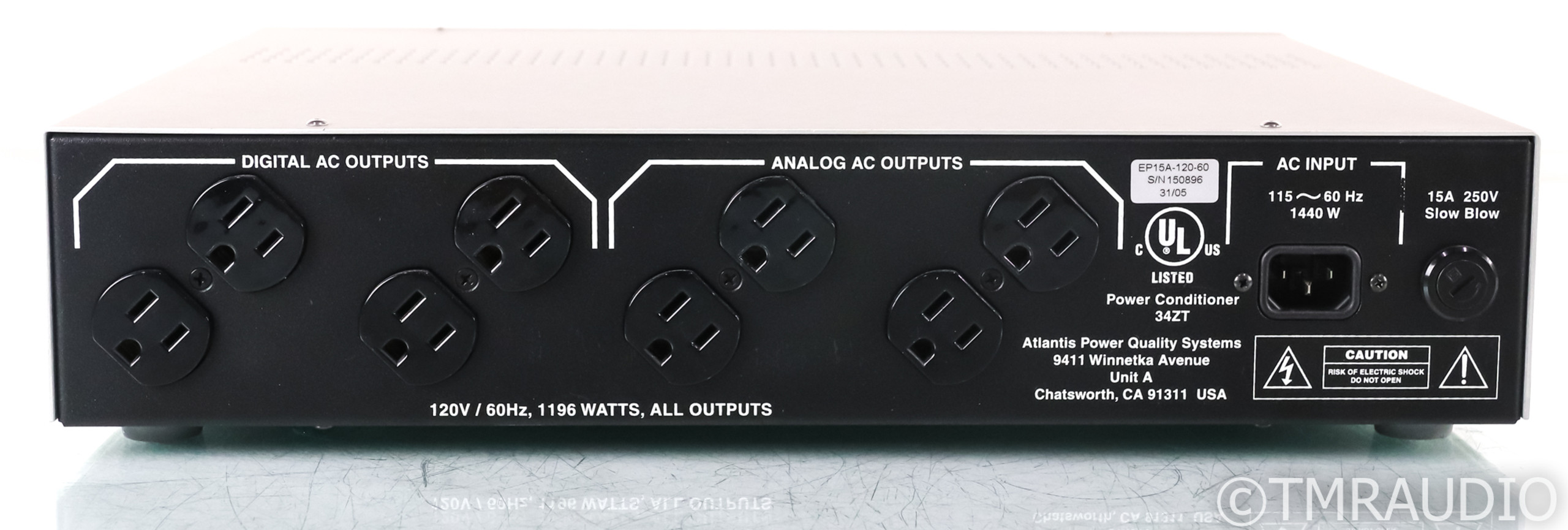 ExactPower EP15A AC Power Line Conditioner; EP15A; Silver; Voltage Regulator The Music Room