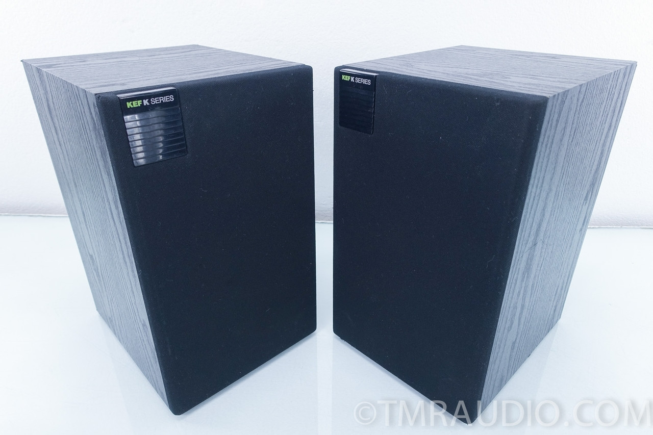 Kef K120 Bookshelf Speakers; K120; Excellent Pair The Music Room