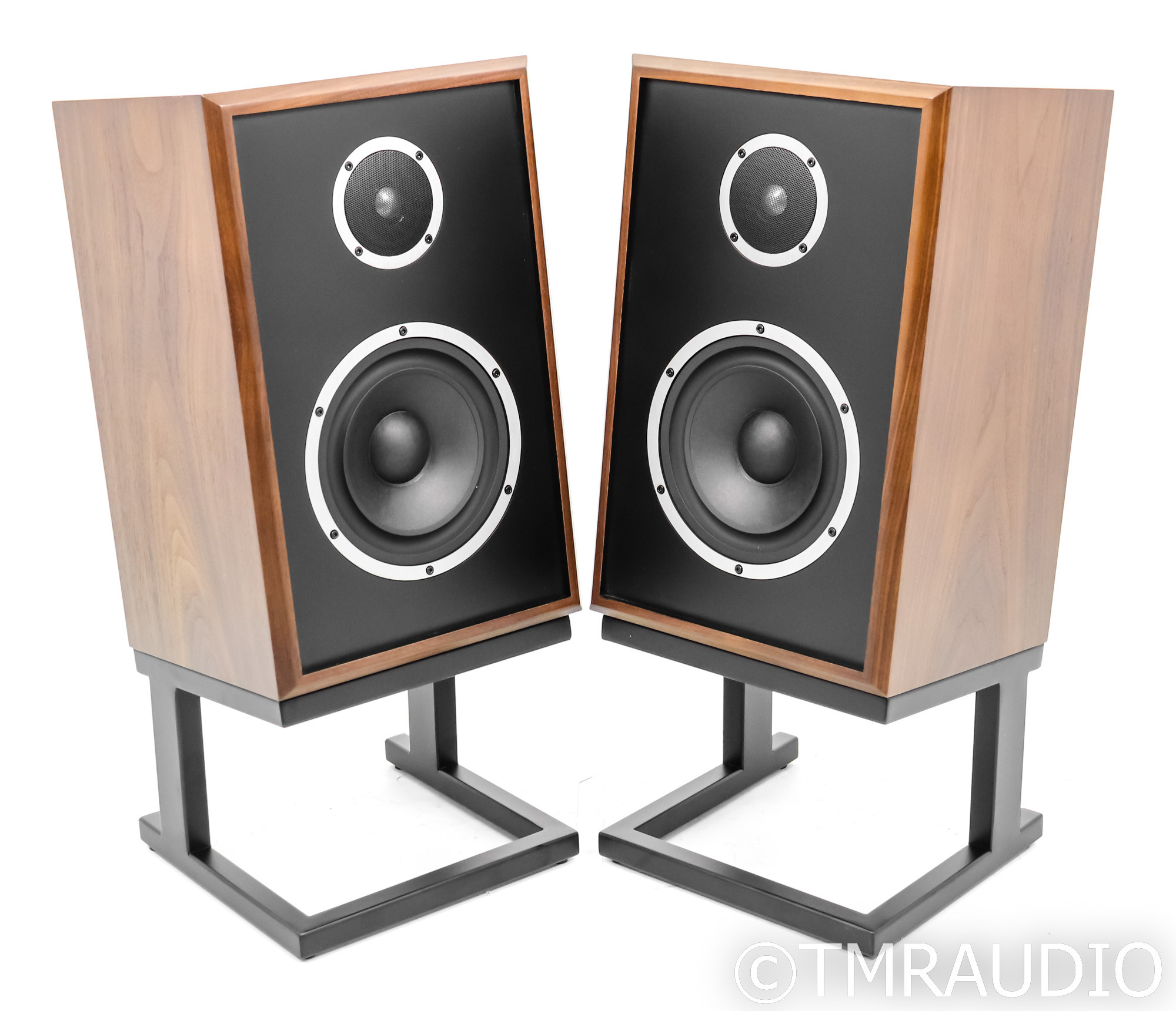 KLH Model 3 Bookshelf Speakers; Walnut Pair (Open Box) The Music Room