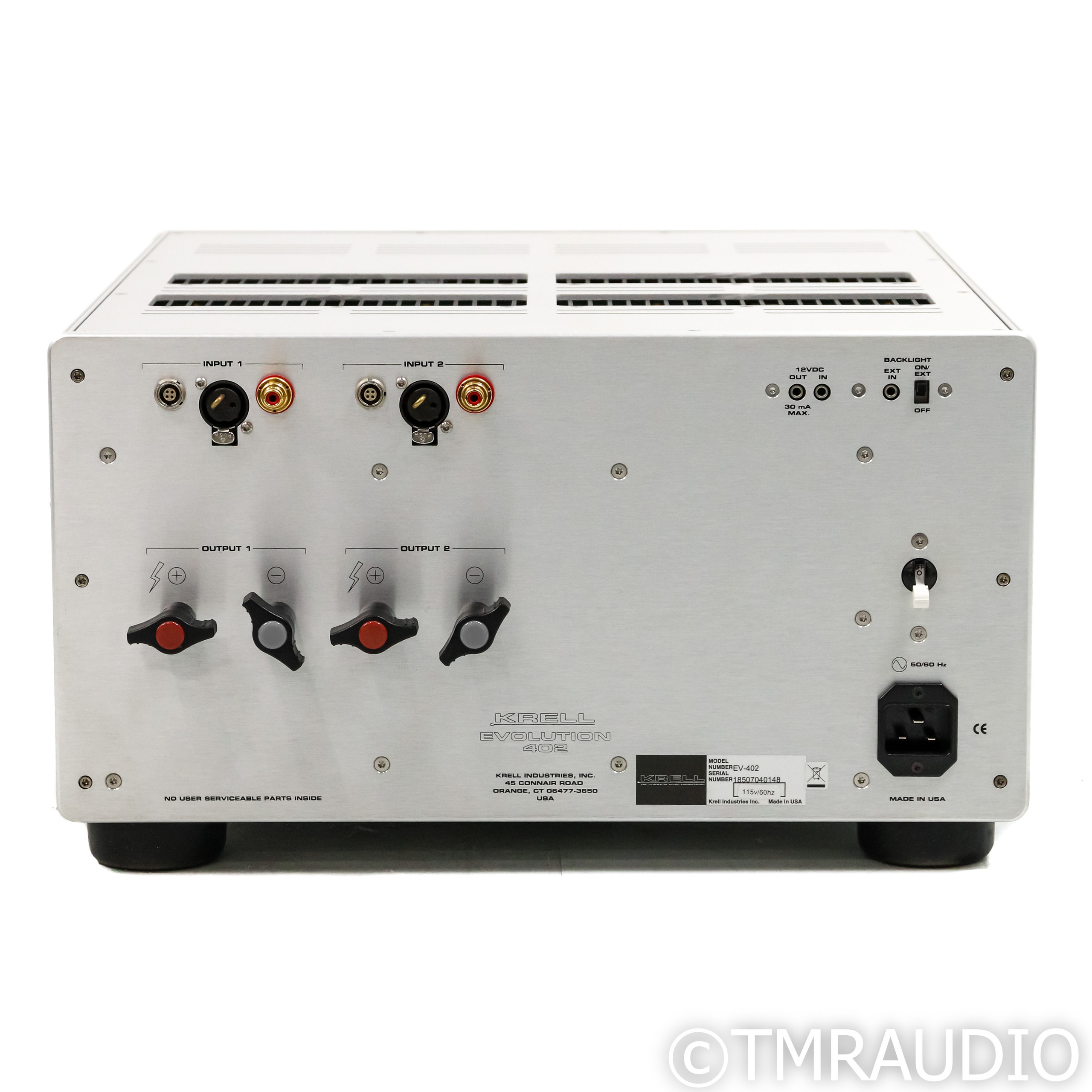 Krell Evolution 402 Stereo Power Amplifier - The Music Room