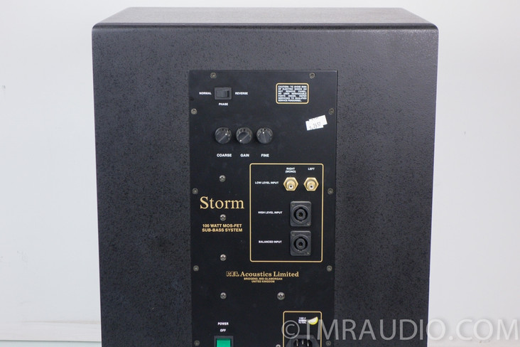 Rel Storm Sub-Bass System; Powered Subwoofer