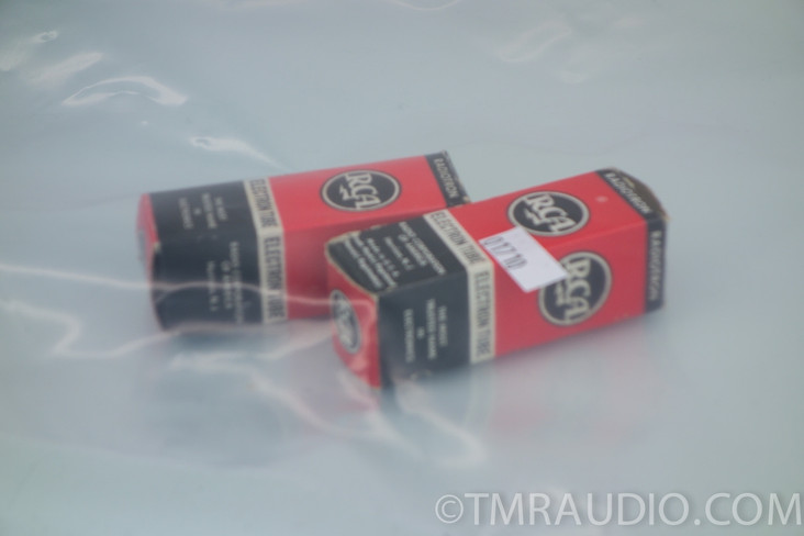RCA 12AU7 Vacuum Tubes; Pair in RCA Boxes