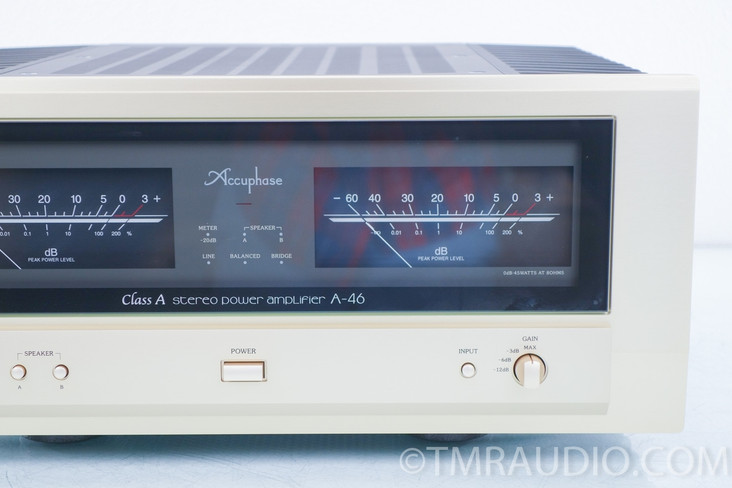 Accuphase A-46 Class A Stereo Power Amplifier