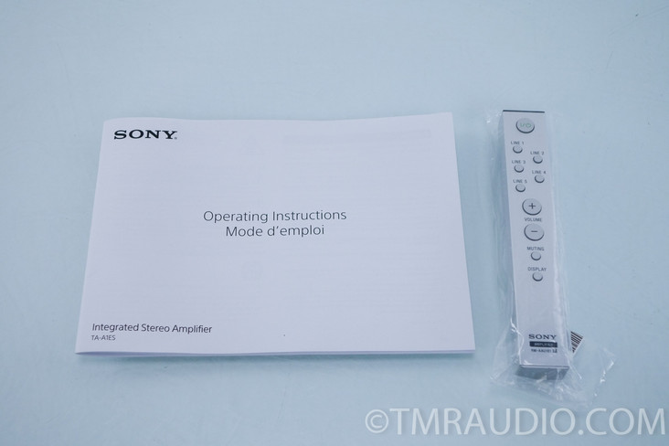 Sony TA-A1ES Stereo Integrated Amplifier (SOLD)