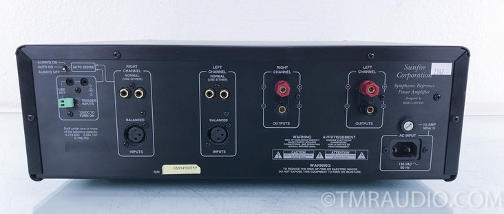 Sunfire Symphonic Reference Stereo Power Amplifier (SOLD)
