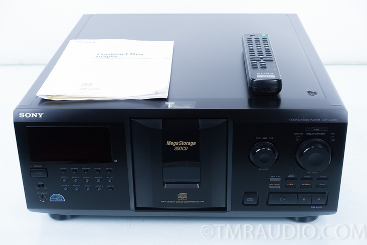 Sony CDP-CX355 300 Disc CD Player in Factory Box