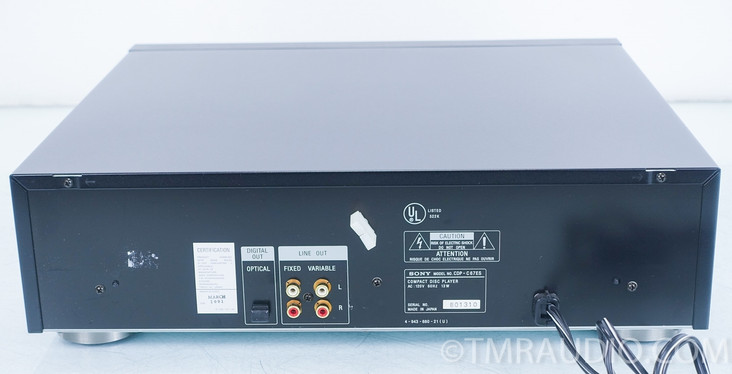 Sony CDP-67ES 5 Disc CD Player