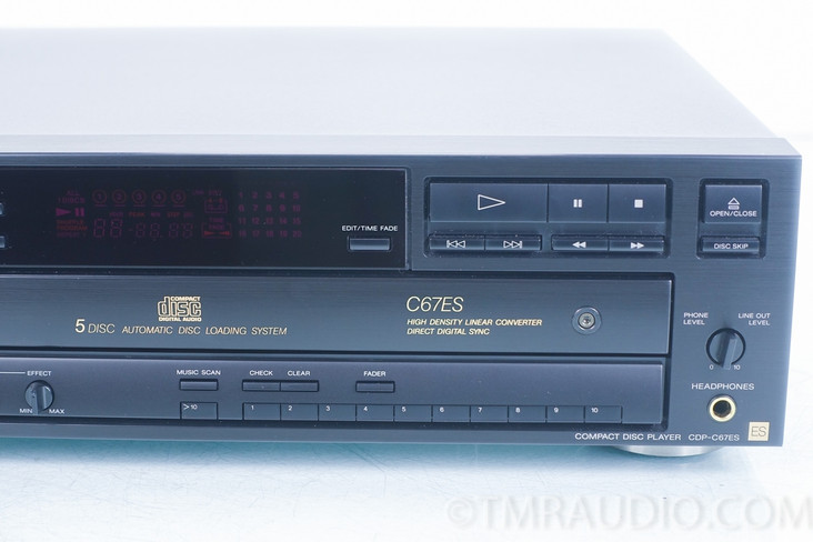 Sony CDP-67ES 5 Disc CD Player