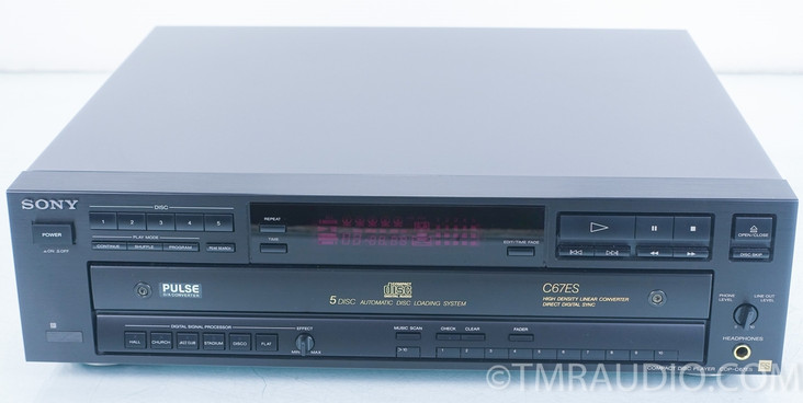 Sony CDP-67ES 5 Disc CD Player