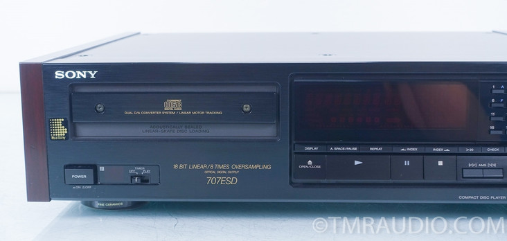 SONY CDプレイヤー　d-20 Sony CDP-707ESD CD Player in Factory Box - The Music Room