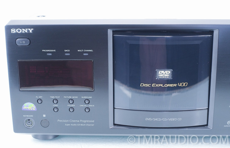 Sony DVP-CX985V CD/DVD/SACD 400 Disc Player Changer Explorer W/ Remote