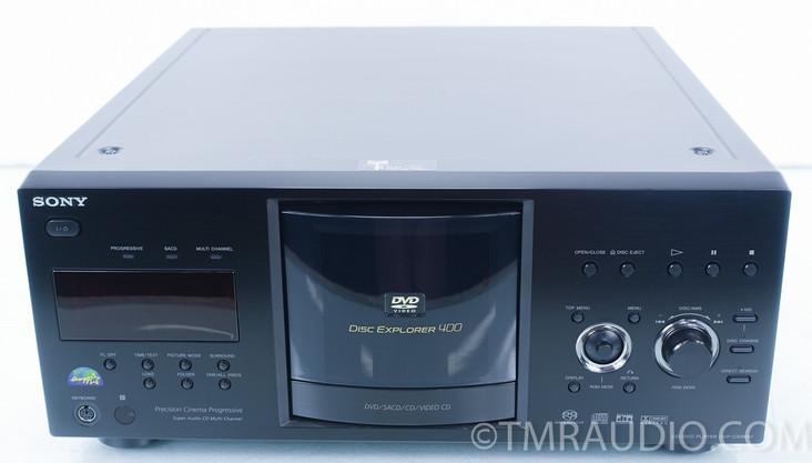 Sony DVP-CX985V CD/DVD/SACD 400 Disc Player Changer Explorer W/ Remote