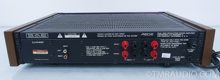 SAE A202 Power Amplifier AS-IS