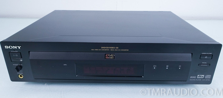 Sony DVP-S7700 CD / DVD Player; Audiophile Transport
