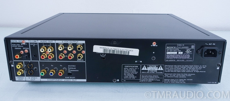 Sony DVP-NS999ES CD / SACD / DVD-Video Player in Factory Box