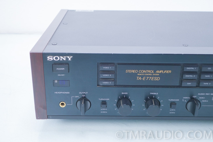 Sony TA-E77ESD Stereo Control Amplifier / Preamp / Preamplifier