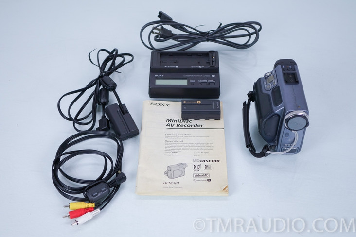 Sony DCM-M1 MiniDisc Camcorder; MD