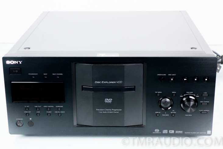 Sony DVP-CX777ES 400 Disc CD / SACD / DVD Changer / Player AS-IS