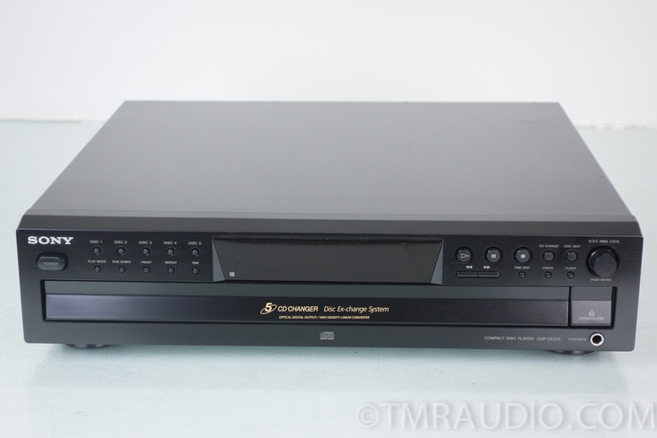 Sony CDP-CE375 5 Disc CD Changer / Player